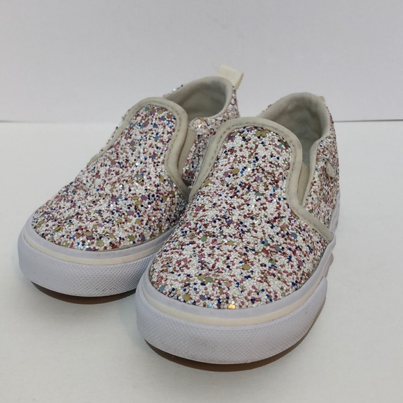 vans asher glitter